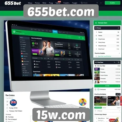 Análise das funcionalidades do site 655bet