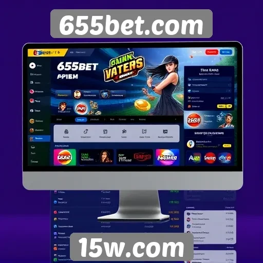 Interface do 655bet é intuitiva e fácil de usar